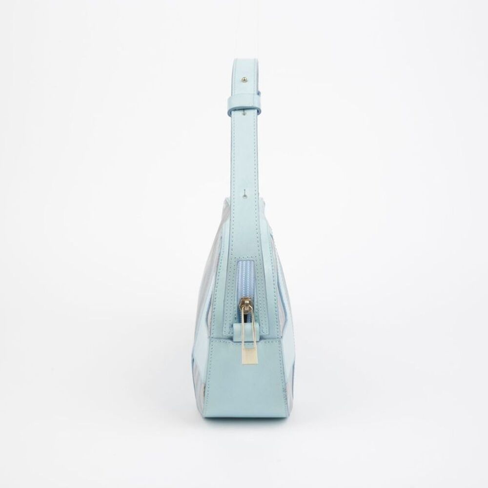 Striped Pattern Round Shoulder Bag - image 8